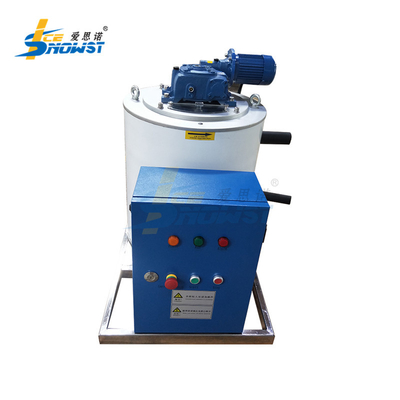 satın al Yüksek verimlilikli 1 tonluk gevre buz buharlaştırıcı su soğutmalı ticari buz makinesi online manufacture