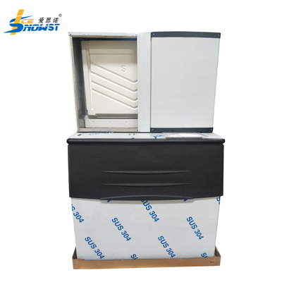 satın al Paslanmaz Çelik Büyük Küp Buz Makinesi Çubuk için 1000kg 3800W online manufacture