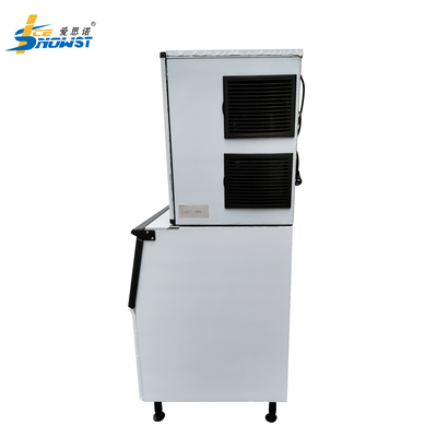 satın al 2300W 500kg SUS304 Su soğutmalı ticari küp buz makinesi online manufacture