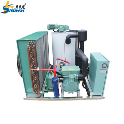 satın al Yüksek verimlilikli Otomatik Ticari 3T Flake Buz Makinesi Kasaplık İşleme için Buz Makinesi online manufacture