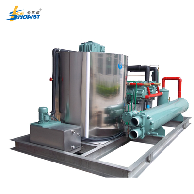 satın al 380V 15 ton deniz suyu damlası buz makinesi balıkçı gemileri için ticari online manufacture
