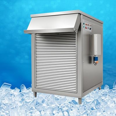 satın al Freshwater Flake Ice Machine with 1.5-2.5mm Ice Thickness 10000kg/24h Production Capacity and 12 Months Warranty online manufacture
