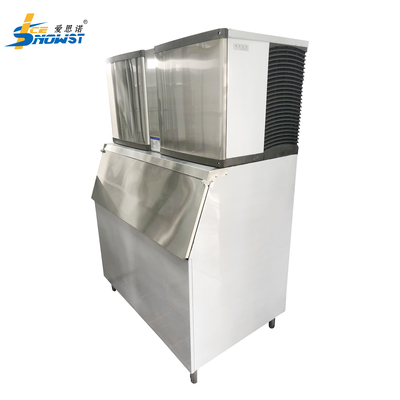 Büyük Buz Makinesi Tam Küp Buz Makinesi 1000kg SUS304