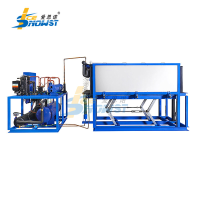 2 Ton Doğrudan Soğutma Bloku Buz Makinesi Üreticisi 25kg 50kg