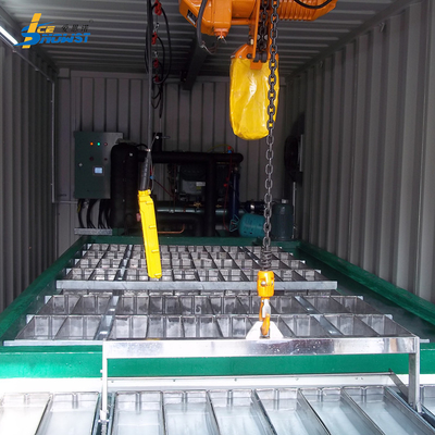 Otomatik Konteynerli Blok Buz Makinesi 5 Ton