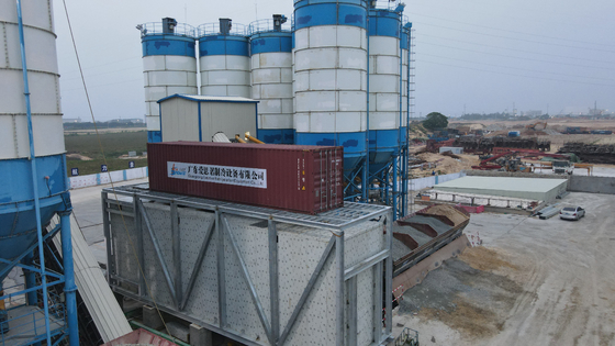 Paslanmaz Çelik Beton Soğutma Sistemi 220V/380V/415V Yerde Durabilir